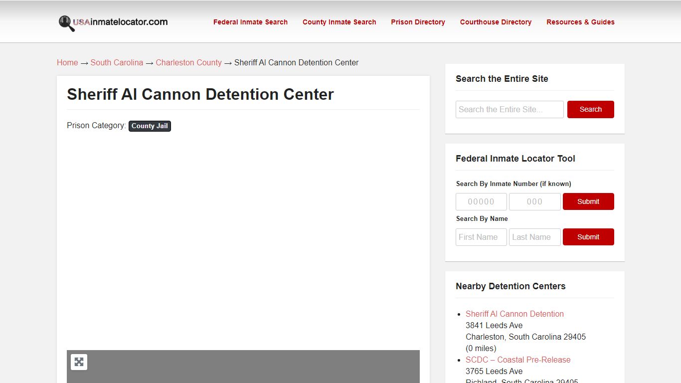 Sheriff Al Cannon Detention Center | USA Inmate Locator